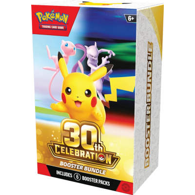 POKEMON 30TH ANNIVERSARY BOOSTER BUNDLE - Pokemon 30th celebration booster bundle - 866-1275