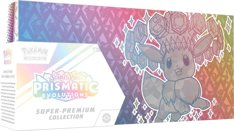 POKEMON SV08.5 PRISMATIC EVOLUTION SUPER - Pokemon sv085 prismatic evolution super premium collection - 866-6062