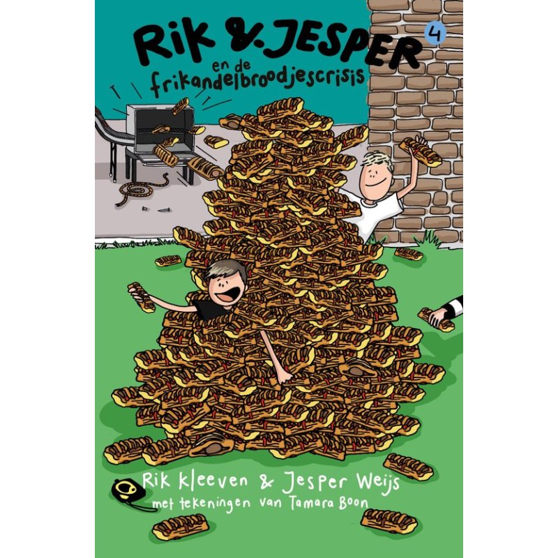 RIK EN JESPER DE FRIKANDELBROODJESCRISIS - Rik frik - 655-4427