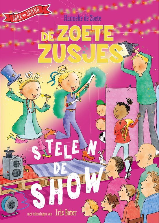 BOEK ZOETE ZUSJES STELEN DE SHOW - Zz 1 - 655-4892
